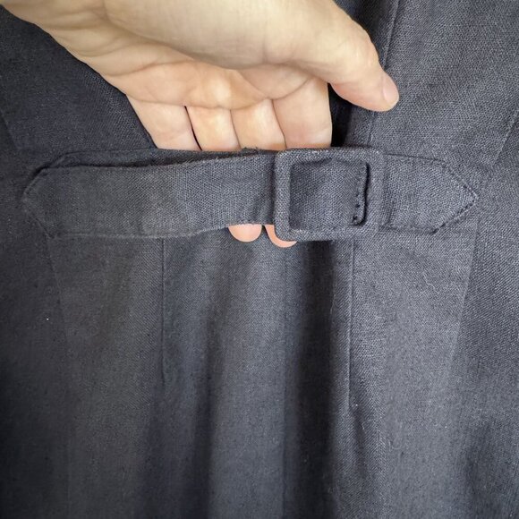 90s EXPRESS Compagnie Internationale Sleeveless Button Down Pencil Dress - Picture 7 of 11